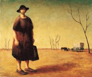 The Drover's Wife by Drysdale